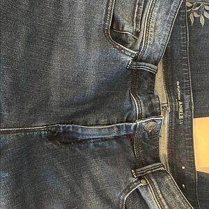 Chico's Blue Straight Leg Jeans